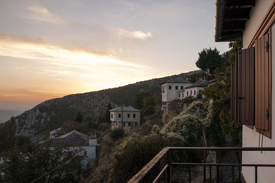 Archontiko Koilia Hotel Makriníca Kültér fotó